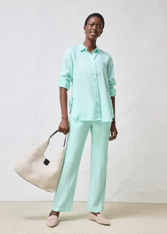 Chemisier 100&nbsp;% lin, bonprix