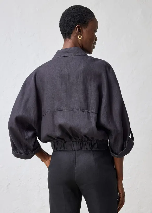 Blouson 100% lin, bonprix