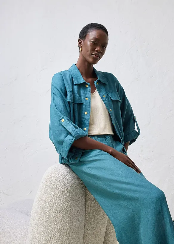 Blouson 100% lin, bonprix