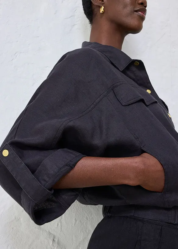 Blouson 100% lin, bonprix