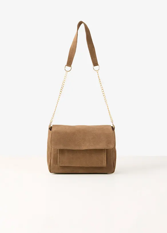 Sac &agrave; bandouli&egrave;re en su&eacute;dine, bonprix