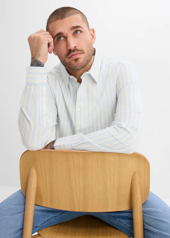 Chemise business, moderne et extensible, sans repassage, bonprix