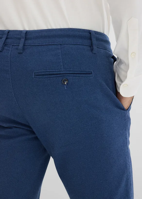 Pantalon chino regular &agrave; taille ajustable, droit, bonprix