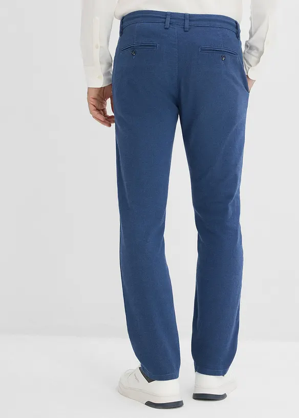 Pantalon chino regular &agrave; taille ajustable, droit, bonprix