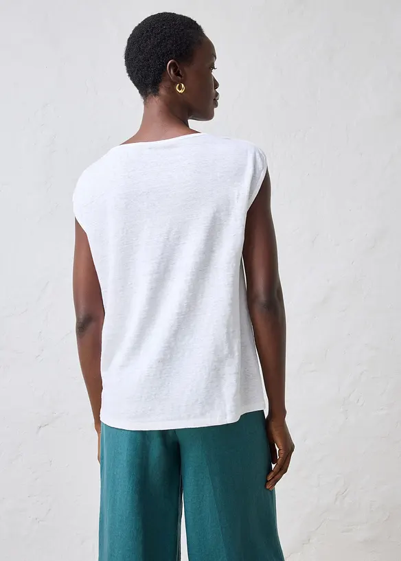 T-shirt 100% lin, bonprix