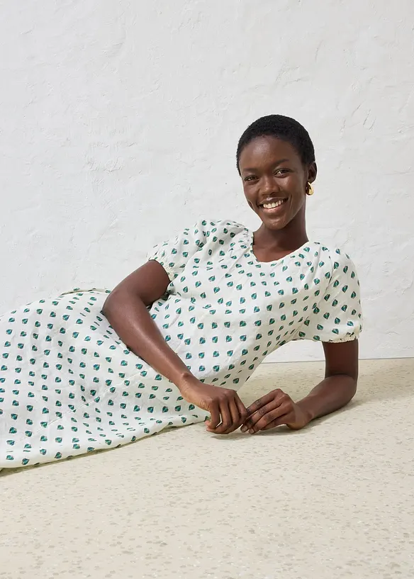 Robe 100% lin, bonprix