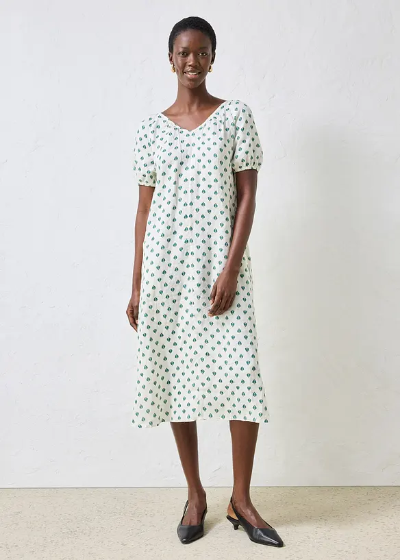 Robe 100% lin, bonprix