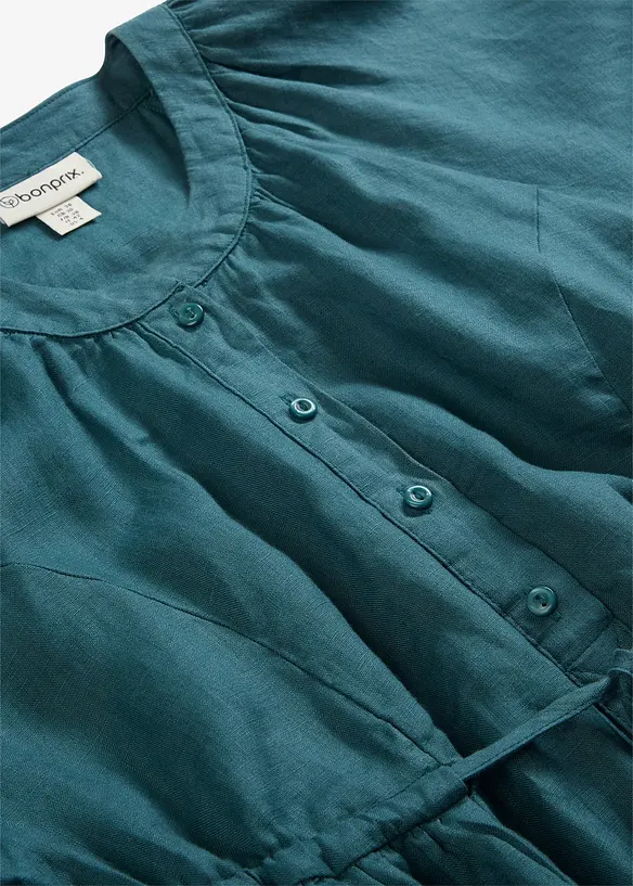 Robe longue 100% lin, bonprix