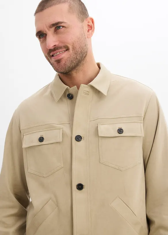 Veste en su&eacute;dine, bonprix