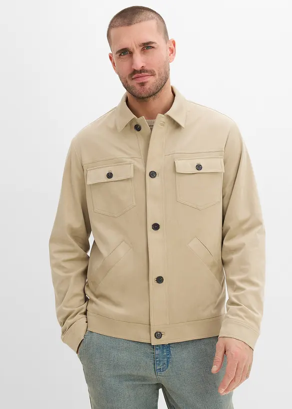 Veste en su&eacute;dine, bonprix