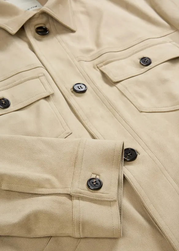 Veste en su&eacute;dine, bonprix