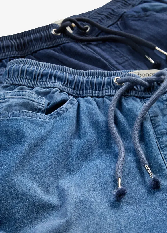 Jeans jogger, coupe droite, bonprix