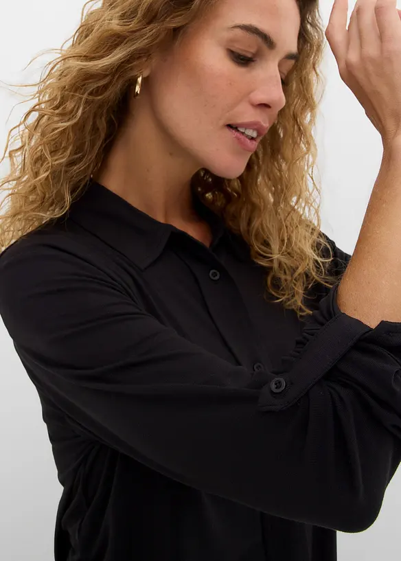 Chemisier long en jersey, bonprix