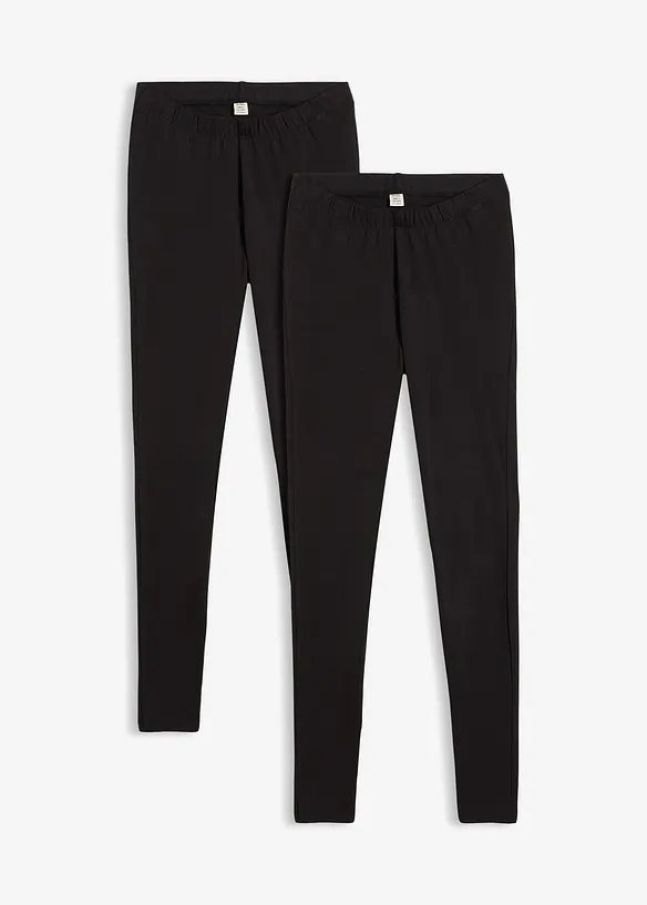 Lot de 2 leggings, bonprix