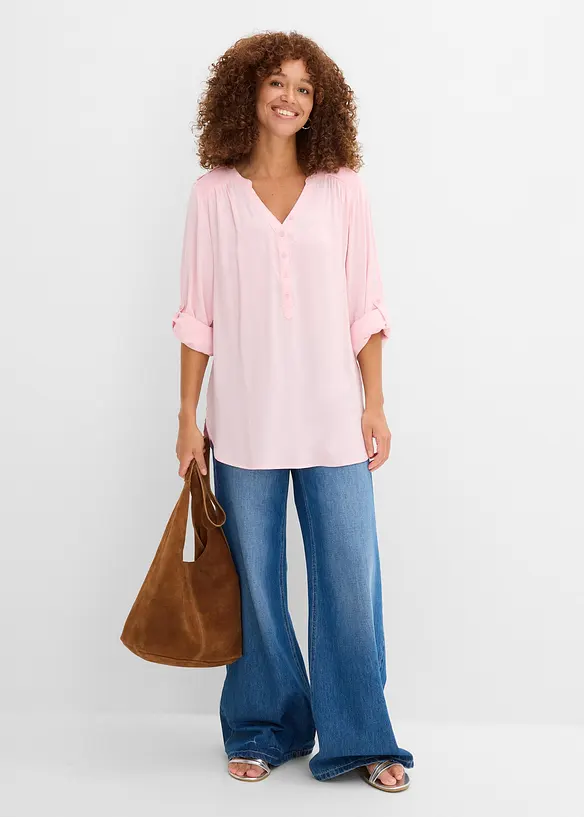 Blouse douce en viscose, bonprix