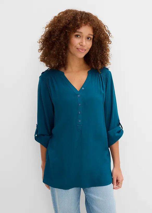 Blouse douce en viscose, bonprix