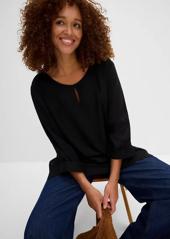 Blouse 100% viscose, bonprix