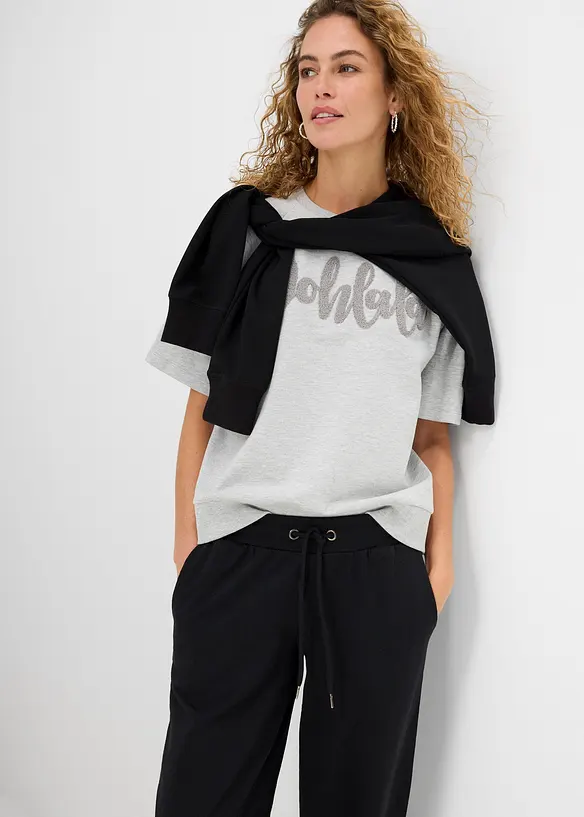 Pantalon de jogging, taille &eacute;lastiqu&eacute;e, bonprix