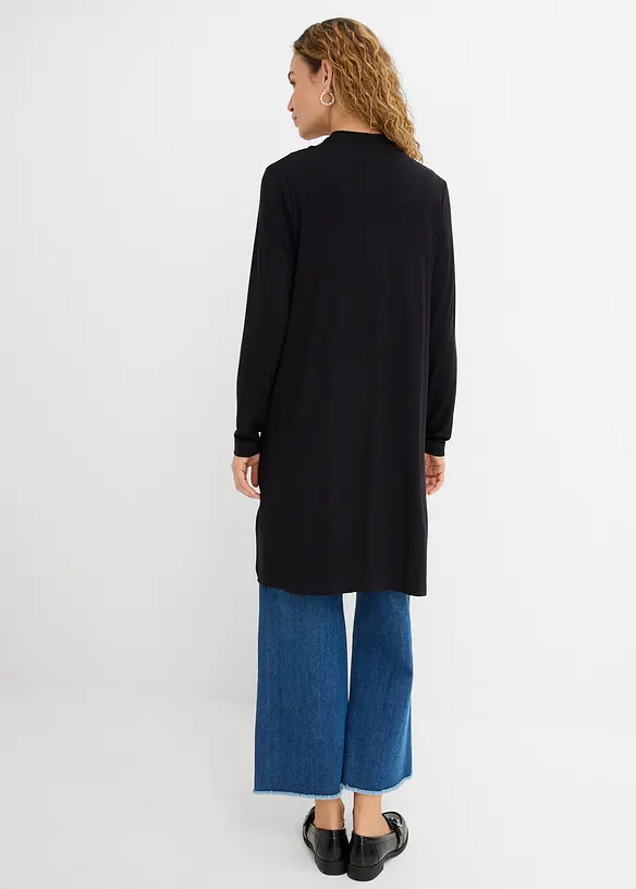 Gilet long et doux, bonprix