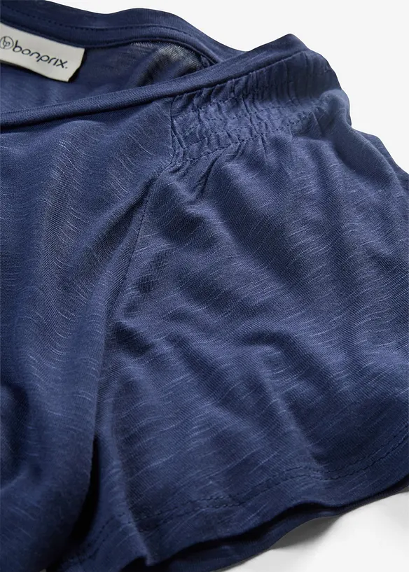 T-shirt fil flamm&eacute; &agrave; manches papillon, bonprix