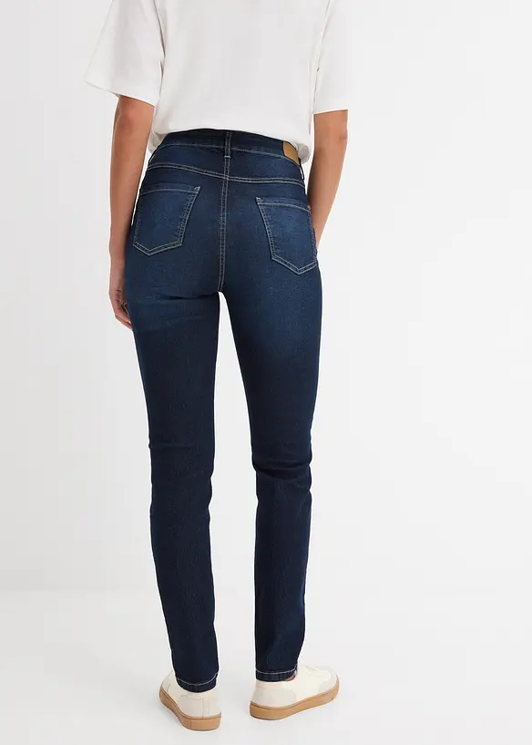 Jean skinny taille mi-haute, extensible, bonprix