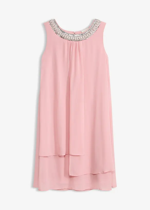 Robe de qualit&eacute; avec application, bonprix