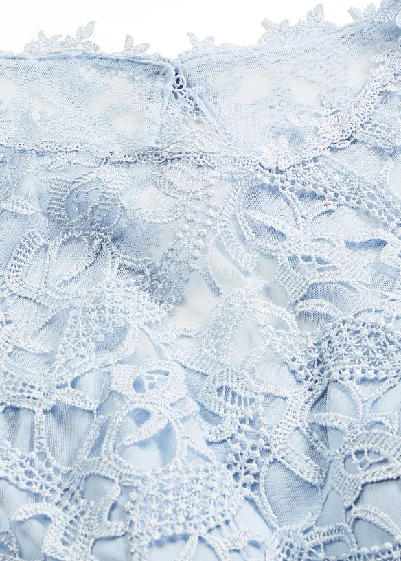 Robe longue avec dentelle, bonprix