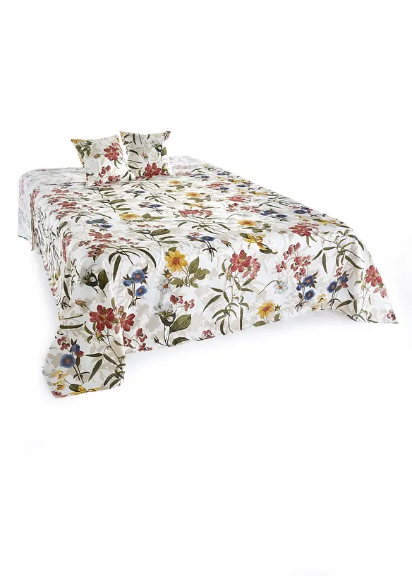 Lot de 2 housses de coussin &agrave; motif floral, bonprix