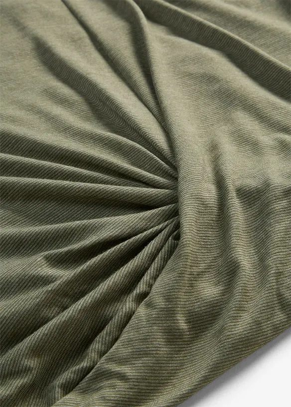 T-shirt en viscose m&eacute;lang&eacute;e, bonprix