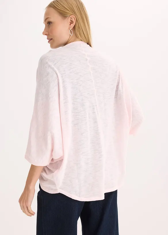 Gilet en fine maille 100% coton, bonprix