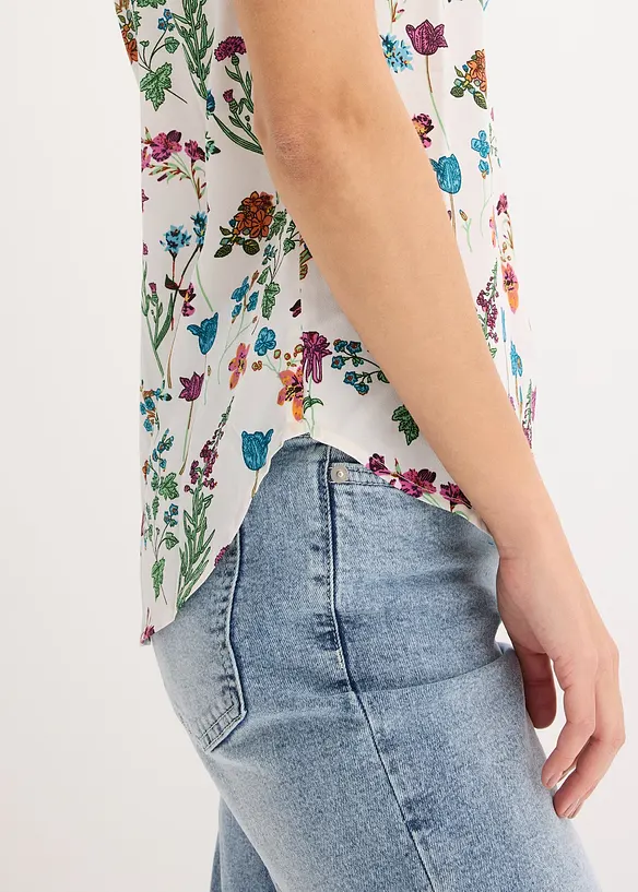 Blouse manches courtes, bonprix