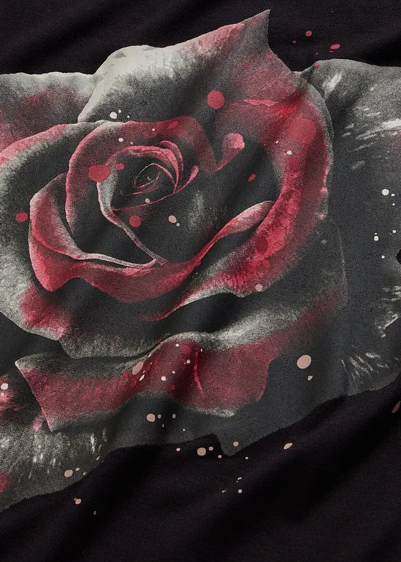 T-shirt &agrave; &eacute;paules d&eacute;nud&eacute;es en viscose, bonprix