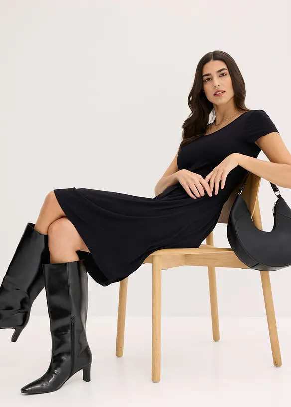 Robe en jersey viscose, bonprix