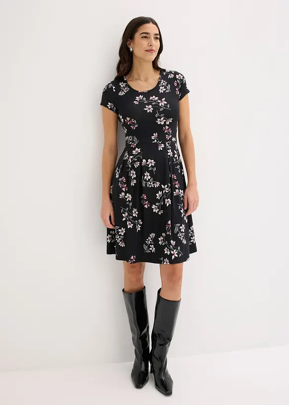 Robe en jersey viscose, bonprix