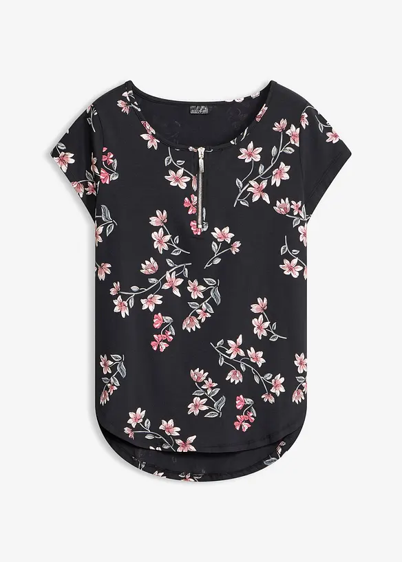 T-shirt oversize en coton extensible, bonprix