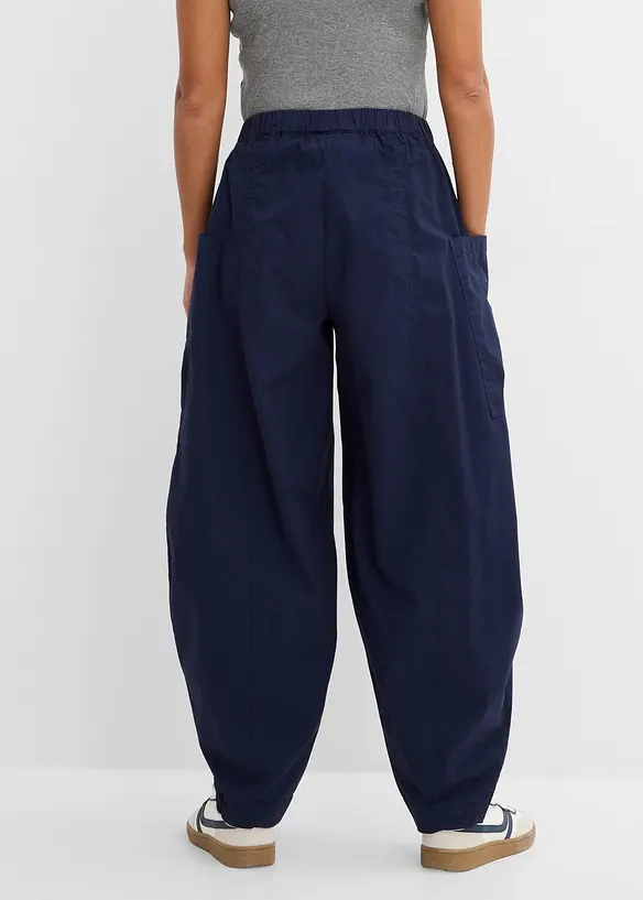 Pantalon en twill de coton extensible, bonprix