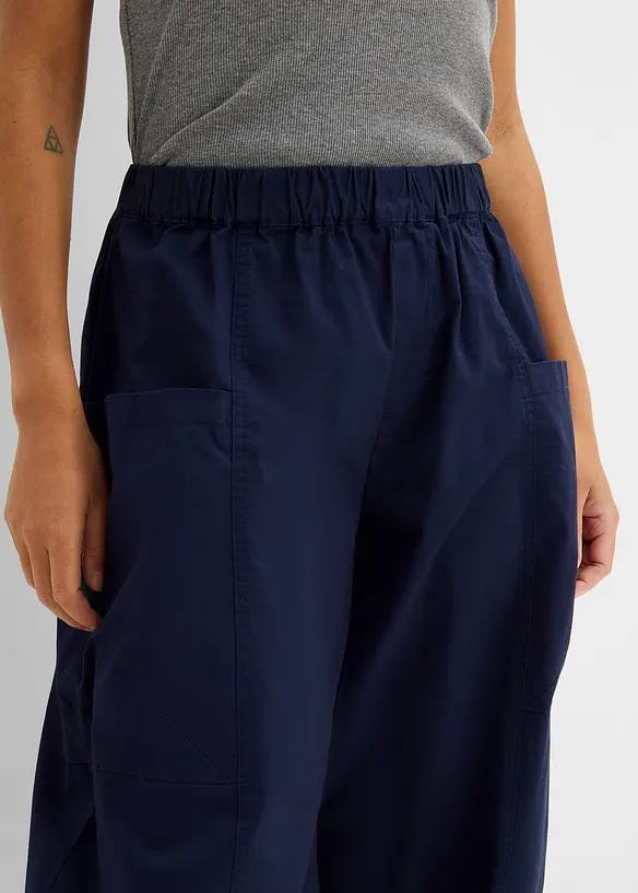 Pantalon en twill de coton extensible, bonprix