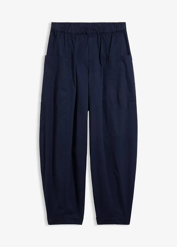 Pantalon en twill de coton extensible, bonprix