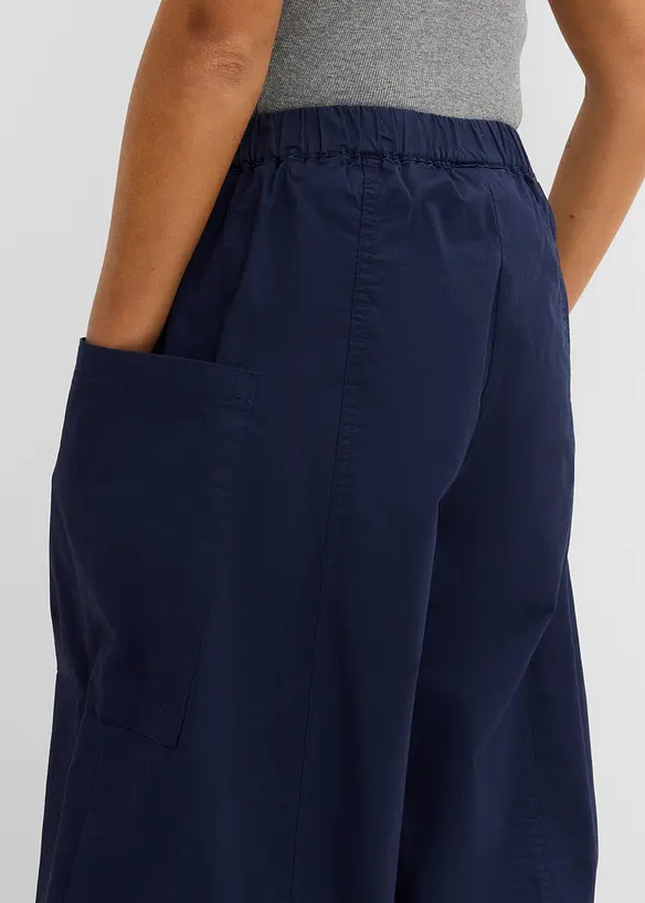 Pantalon en twill de coton extensible, bonprix