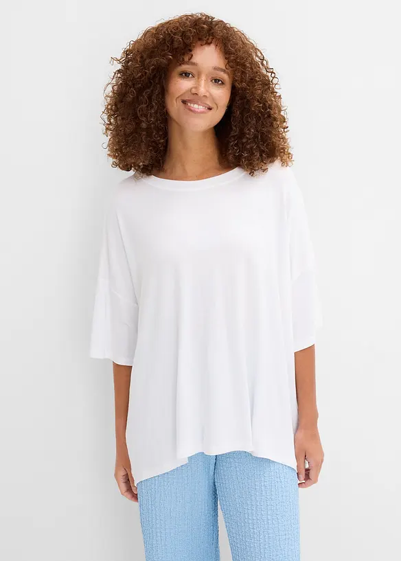 T-shirt oversize en viscose fluide, bonprix