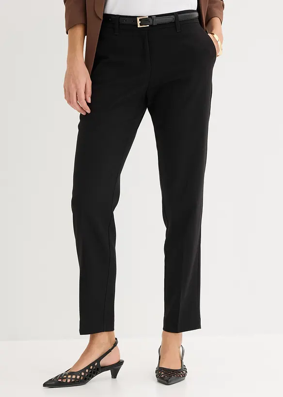 Pantalon de tailleur, taille courte, bonprix