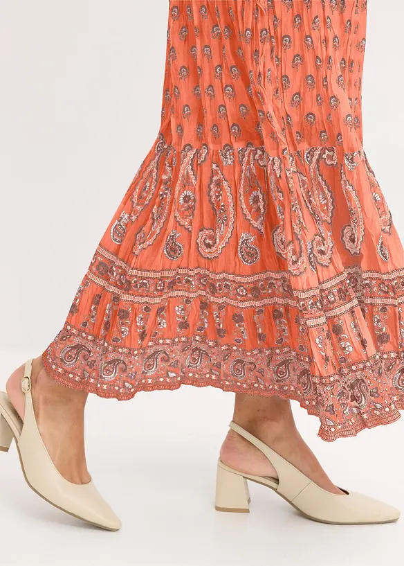 Jupe longue 100% coton, bonprix