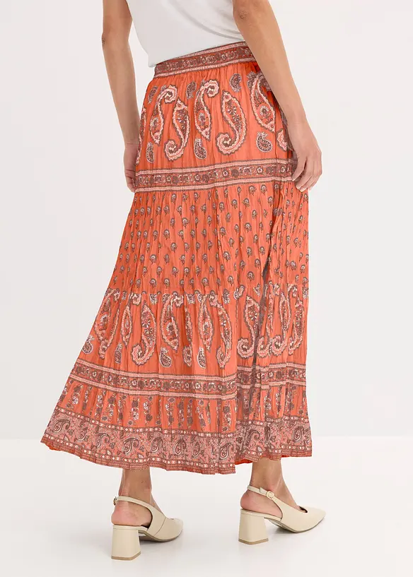 Jupe longue 100% coton, bonprix