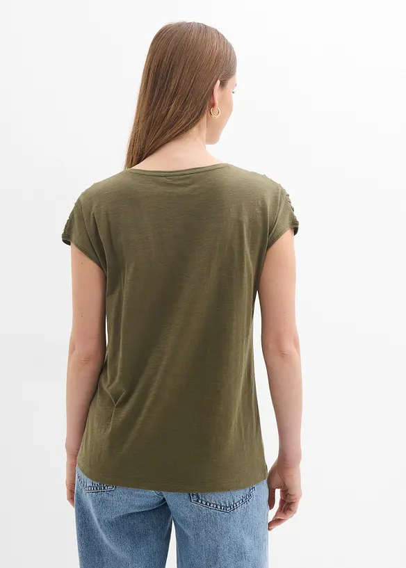 T-shirt boxy, manches courtes, bonprix