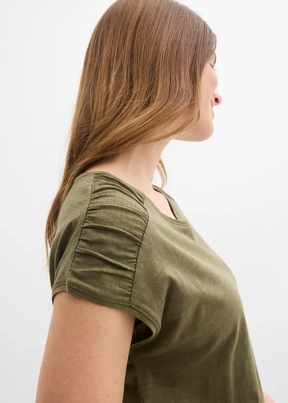 T-shirt boxy, manches courtes, bonprix