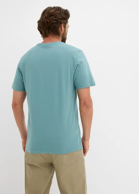 Lot de 2 T-shirts regular, bonprix