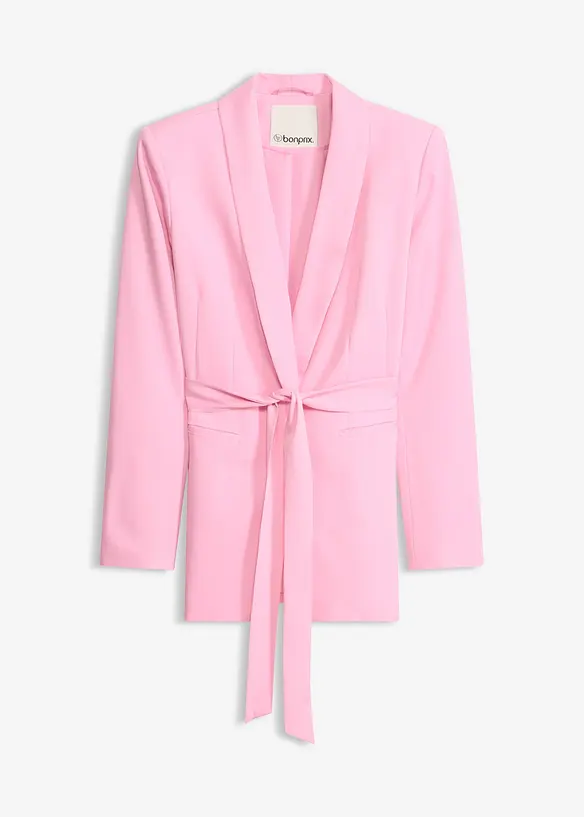 Blazer avec ceinture &agrave; nouer, bonprix