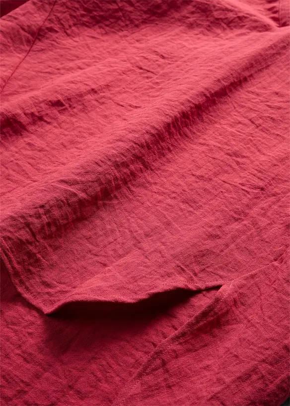 Robe-chemise en popeline solide, bonprix