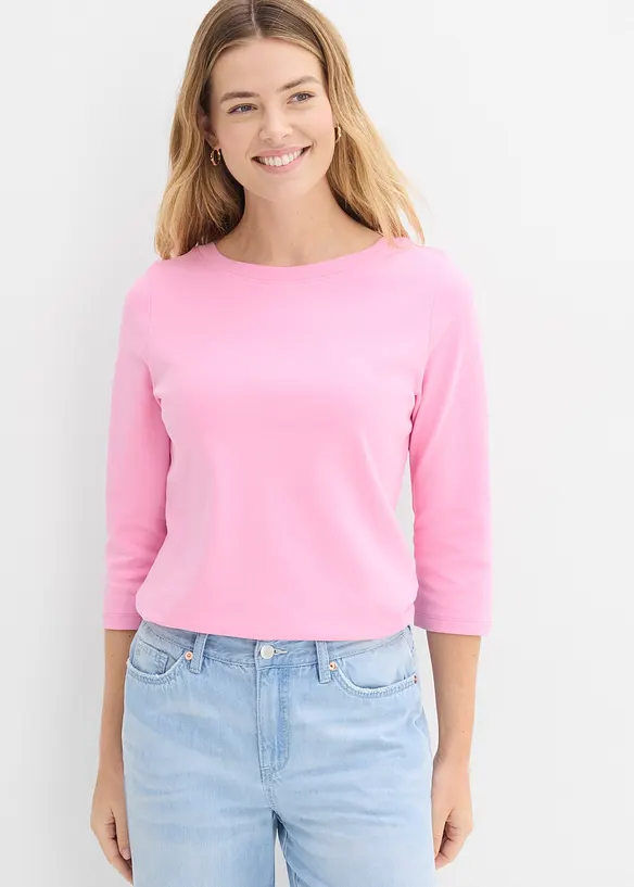 T-shirt &eacute;pais 100% coton, bonprix