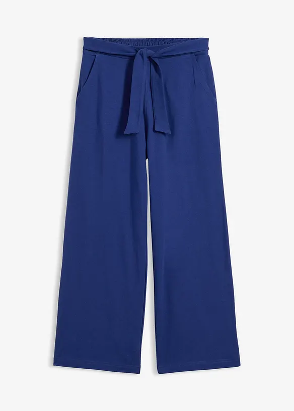 Jupe-culotte en coton avec taille &eacute;lastiqu&eacute;e, bonprix